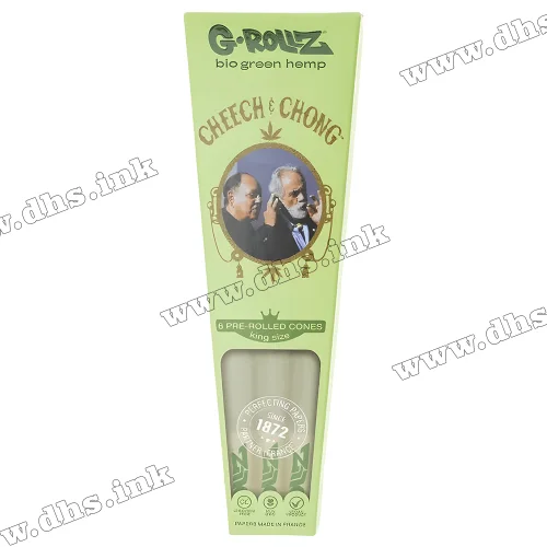 Джоінти G-Rollz Cheech Chong Extra Thin Cone в уп. 6 шт
